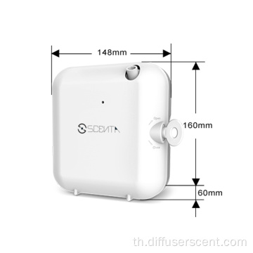 เครื่องกระจายกลิ่นหอมติดผนังแบบใช้แบตเตอรี่พลาสติก OEM